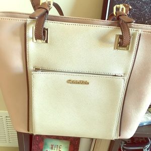 Calvin Klein barely used authentic pink purse